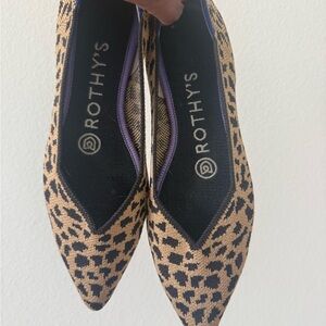 Rothy's Leopard Print Flats